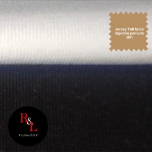 JERSEY FULL LYCRA ALGODÓN PEINADO 30/1