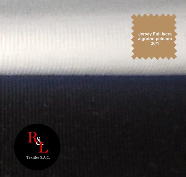 JERSEY FULL LYCRA ALGODÓN PEINADO 30/1